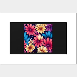 Beautiful Floral pattern, model 12 Posters and Art
